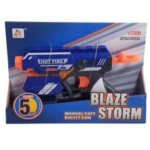 تفنگ اسباب بازی کلت تیر فومی مدل BLAZE STORM 7036 A_اسباب بازی